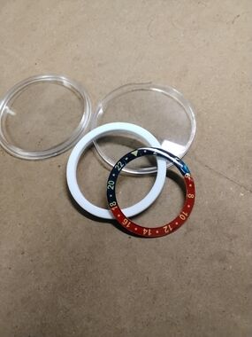Diver Watch "Pepsi" Bezel Insert For Seiko SKX Models Comes With Protective Case